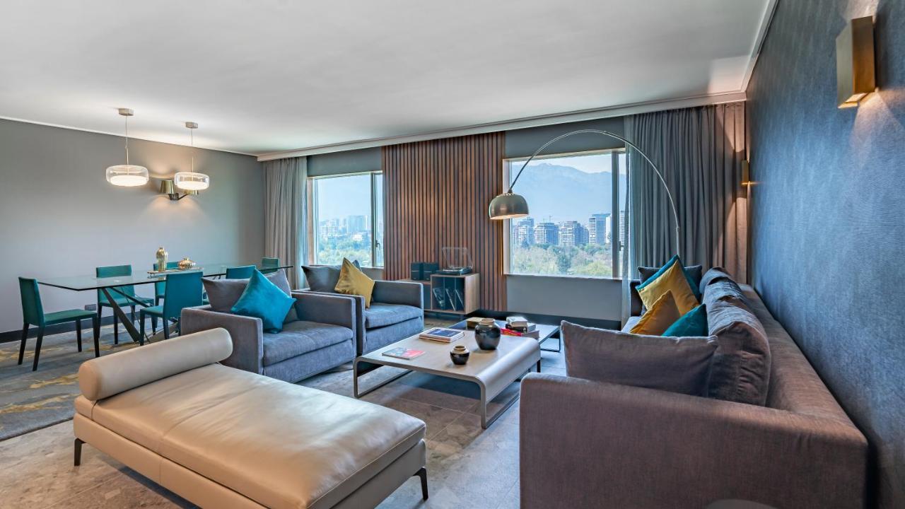 Pullman Santiago Vitacura Eksteriør billede A suite at the hotel